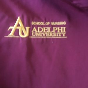 Adelphi University nursing scrub tops